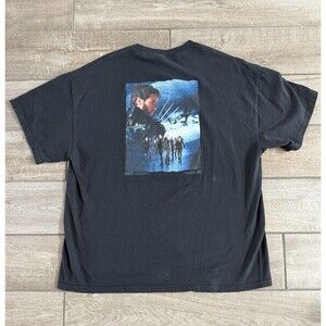 Vintage X2 X-Men United Movie Promo T-Shirt  Hugh Jackman Marvel Tee Size XL HTF